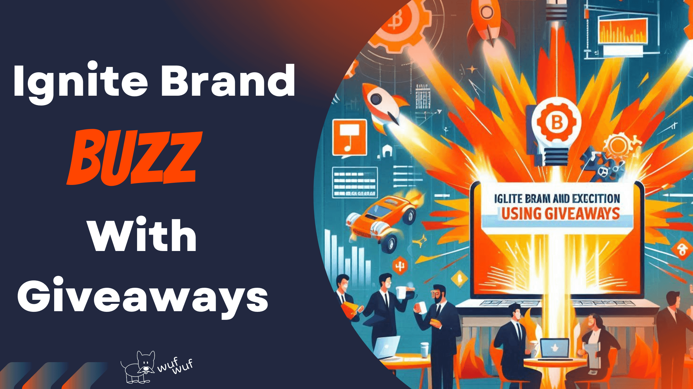 Build Buzz and Excitement Around Your Brand Using Giveaways